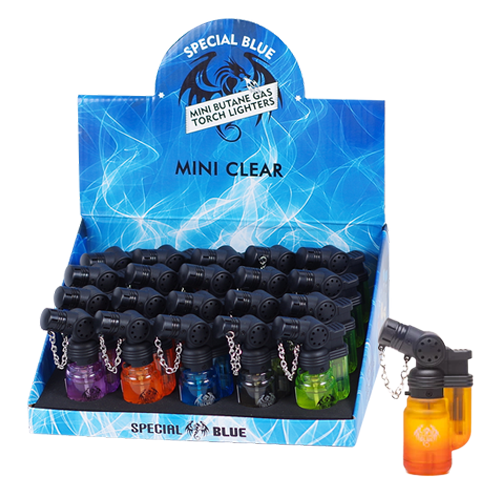 Special Blue 2.0 Mini Clear Lighter (LT-177) | 20 Count Display | Assorted Colors product image