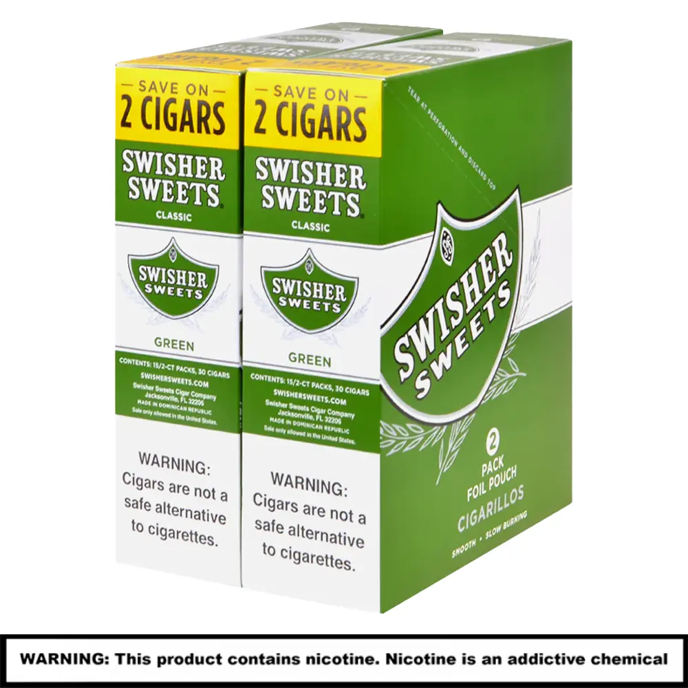 Swisher Sweets Rolled Cigars ( Save ON Cigars ) | 2 Pack | 30 Count Display product image