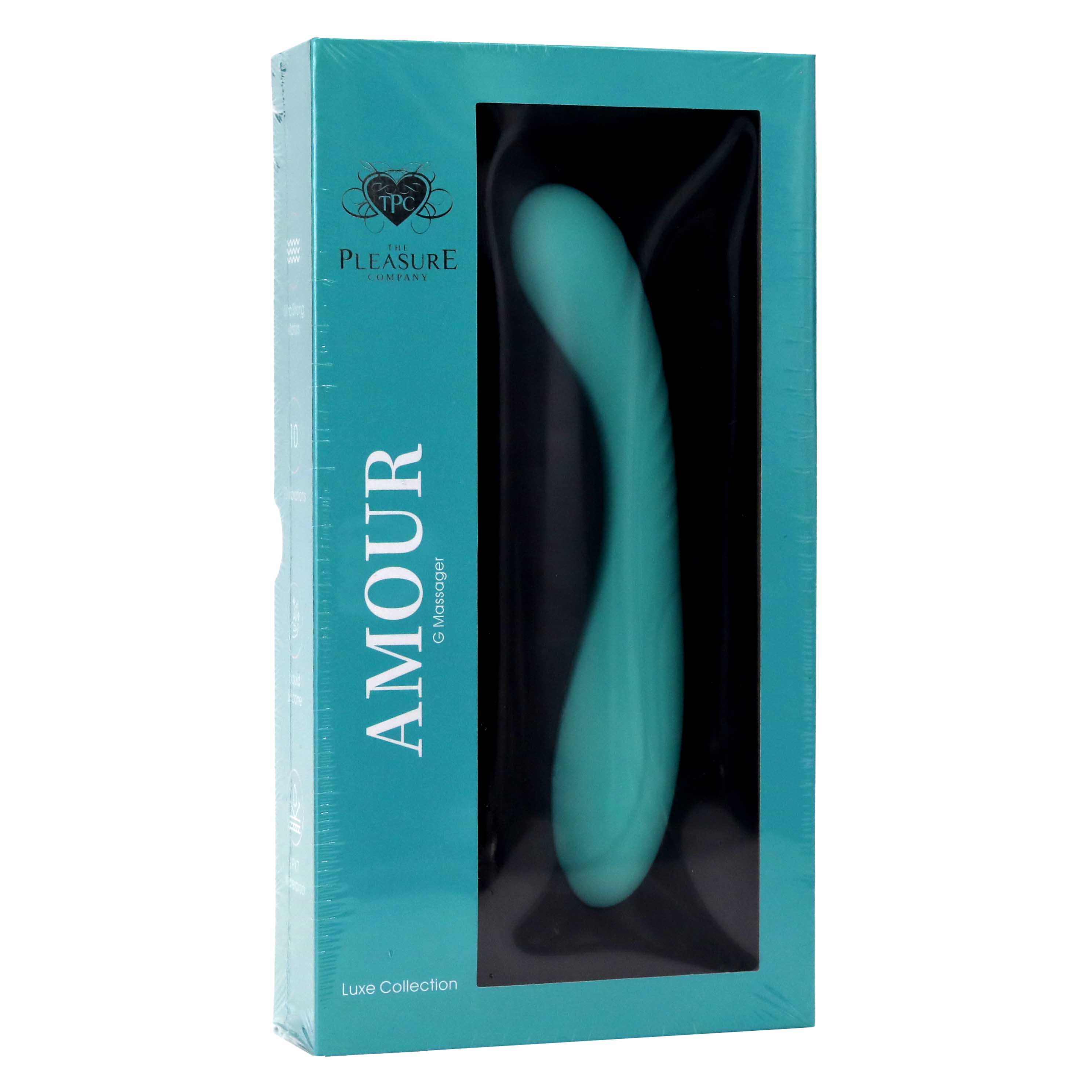 TPC AMOUR Liquid Silicone G-Wand Vibrator | 8 inch product image