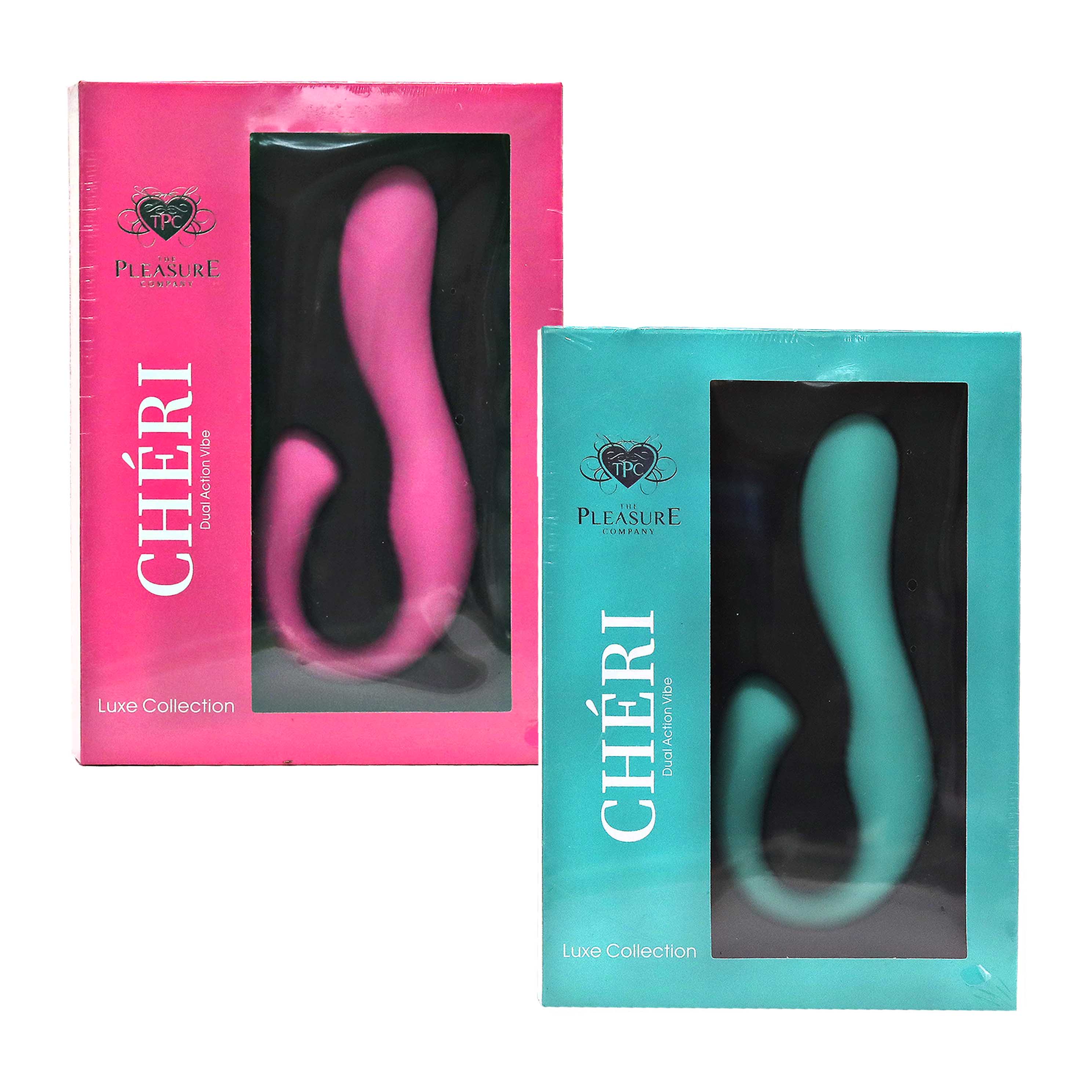TPC CHERI Silicone Curved Rabbit Vibrator product image