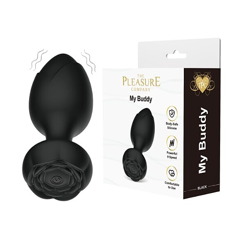 TPC Buddy Plug Mini Vibrator | Black product image