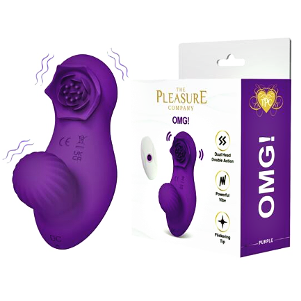 TPC OMG Grinder Mini Vibrator | Purple product image