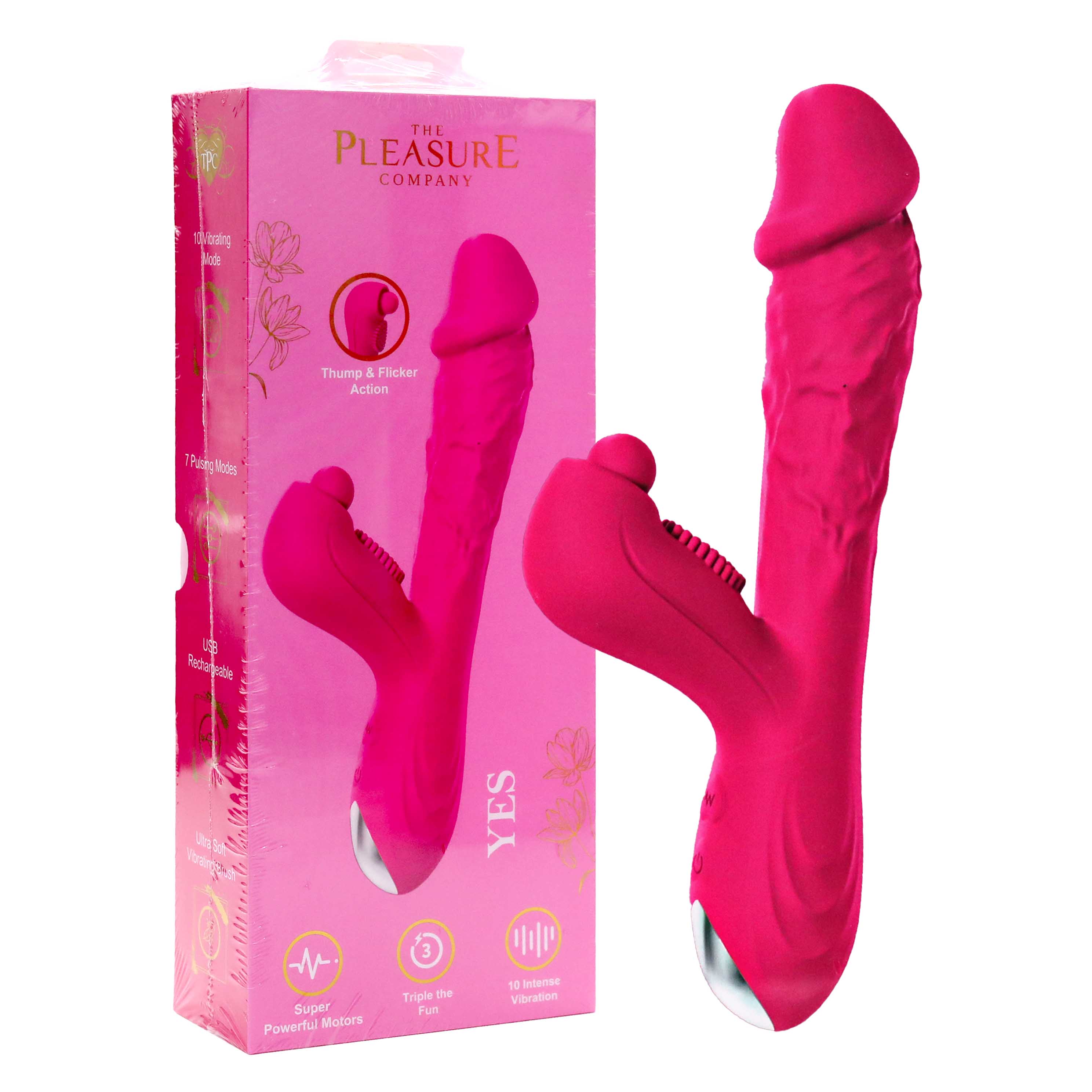 TPC YES Vibrator | Pink product image