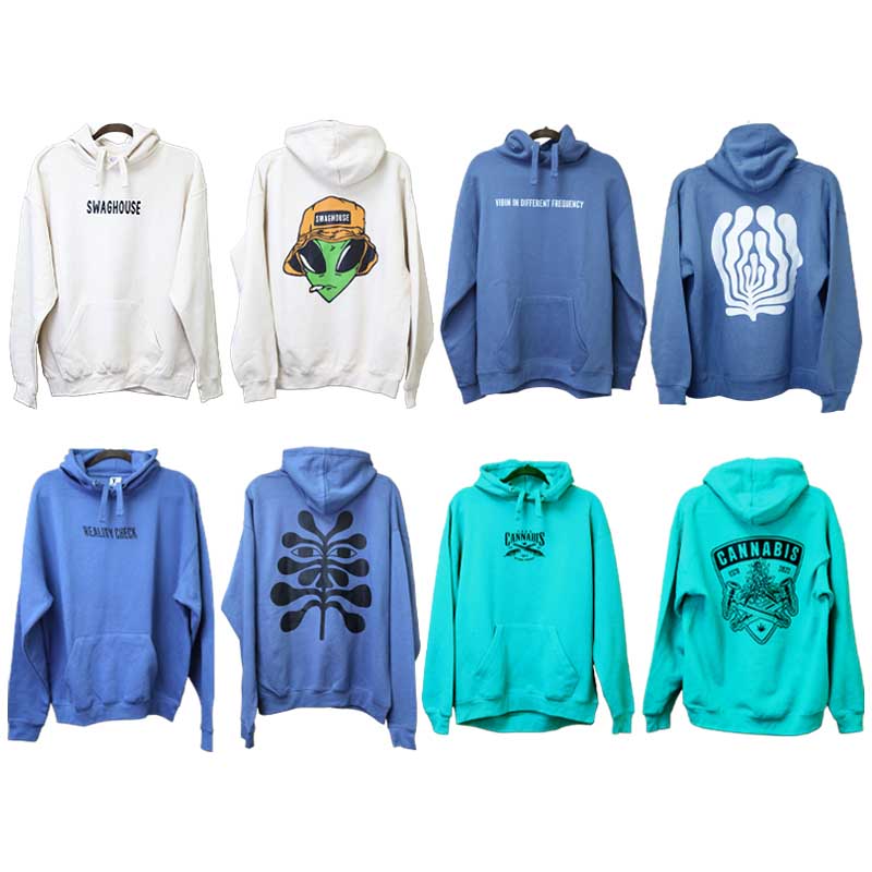 Smoking Esthetic Streetwear Winter Hoodies - TRPN - | Assorted Designs & Colors - image 2 of 2