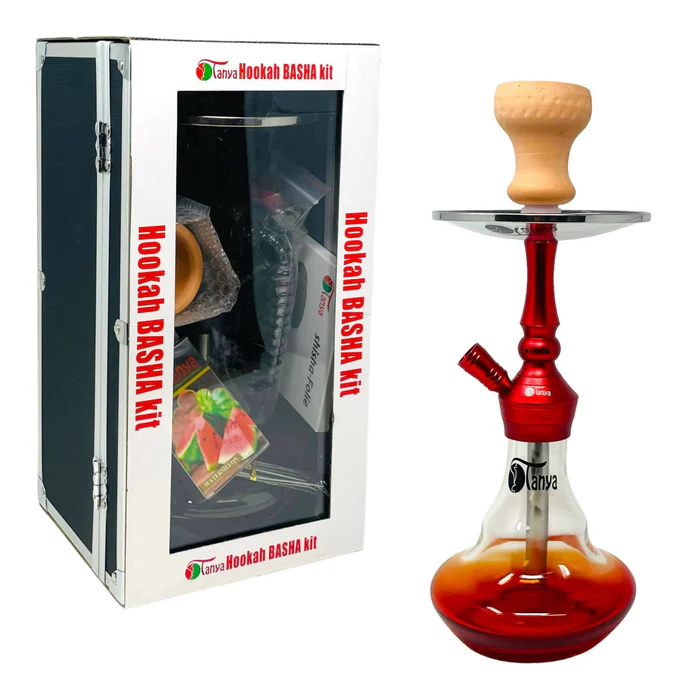 Tanya Basha Hookah Kit With Case | 1 Hose | Assorted Colors product image