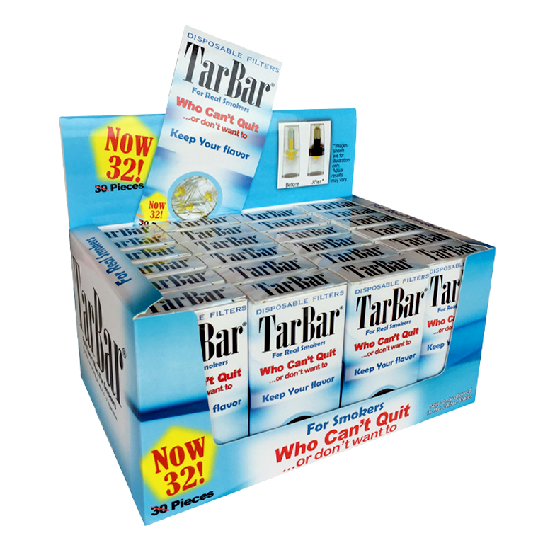 TarBar Disposable Filters | 32 Pack | 24 Count Display product image