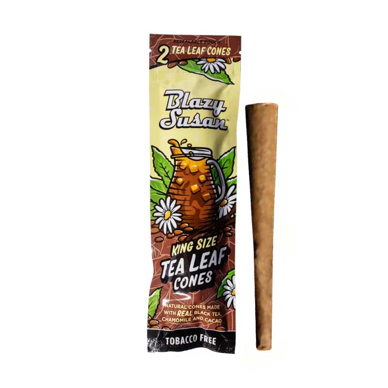 Blazy Susan Tea Leaf Cones | King Size | 2 Pack | 10 Count Display product image