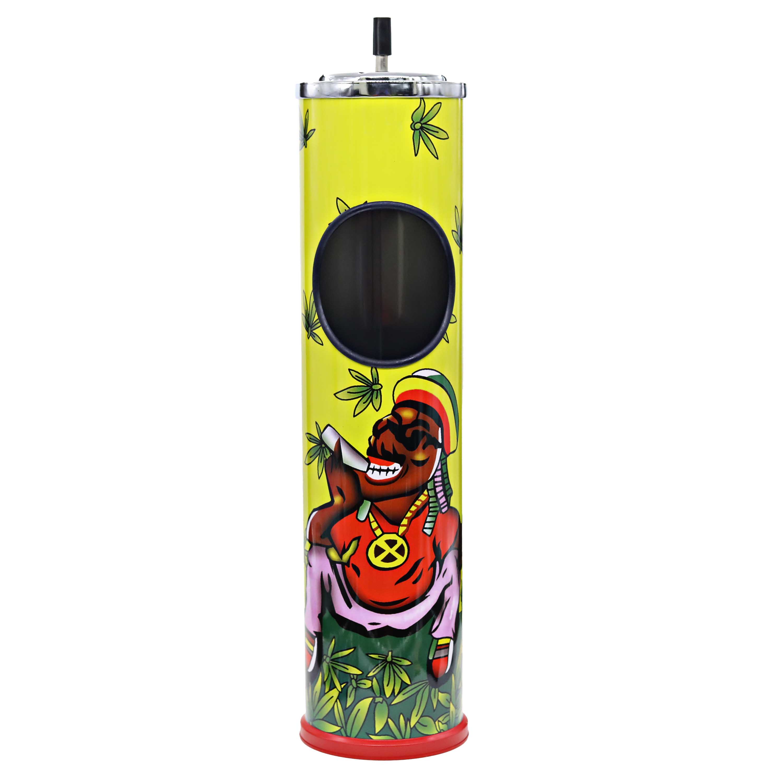 Trash Can Metal Ashtray | 22 inch | Assorted Colors product image