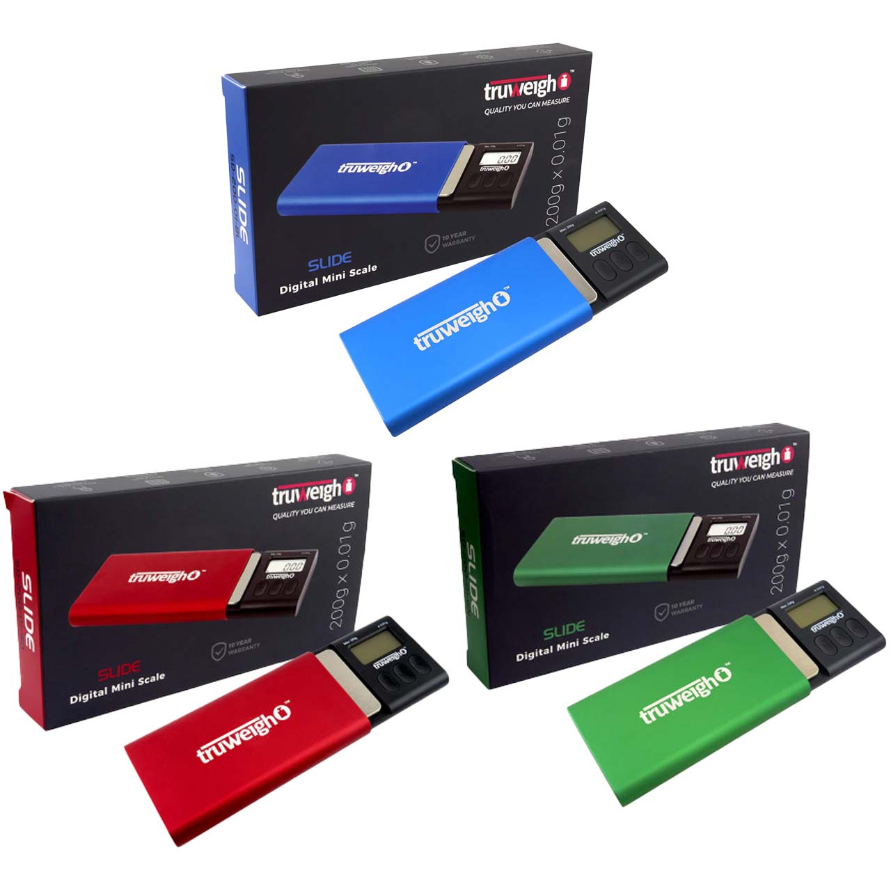 Truweigh SLIDE Digital Mini Scale | 200gx0.01g  product image