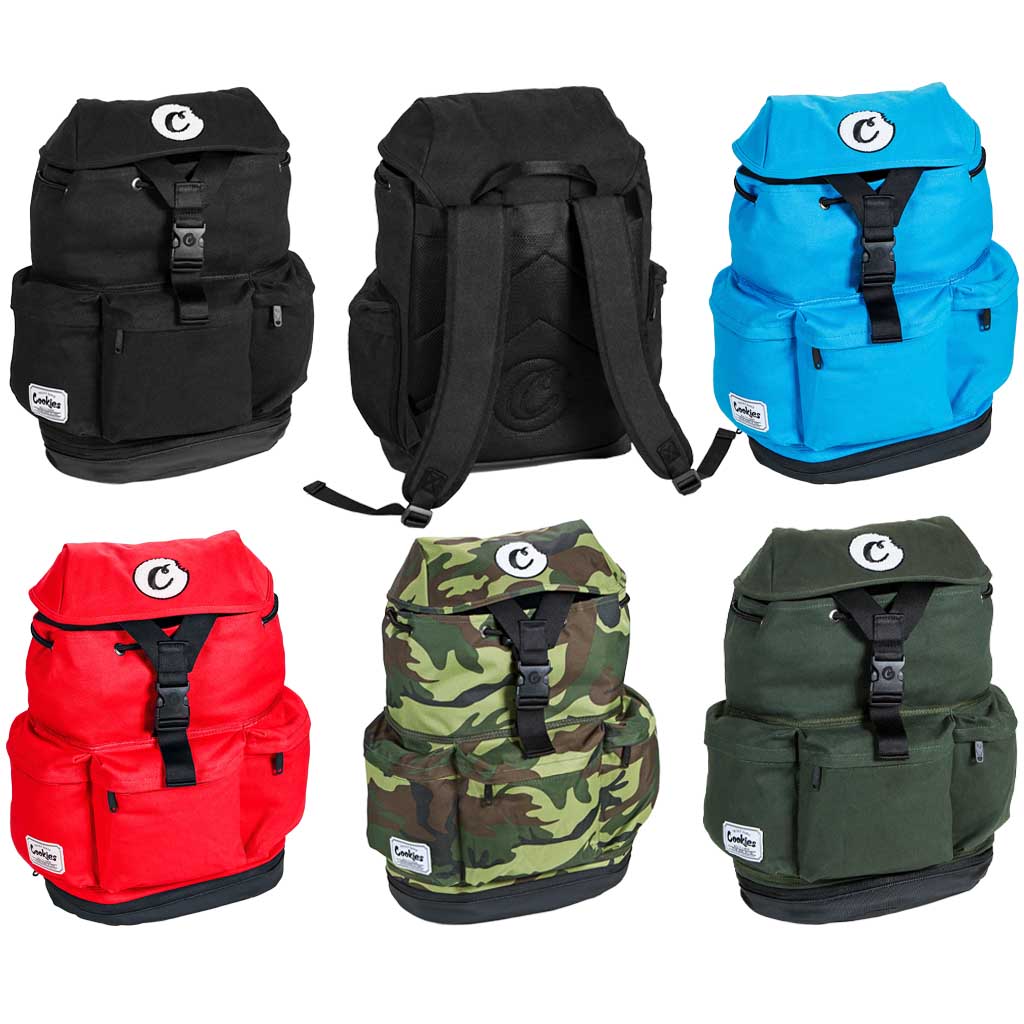 Cookies Smell Proof Utility Rucksack Canvas Backpack (1560A233) | Assorted Colors product image