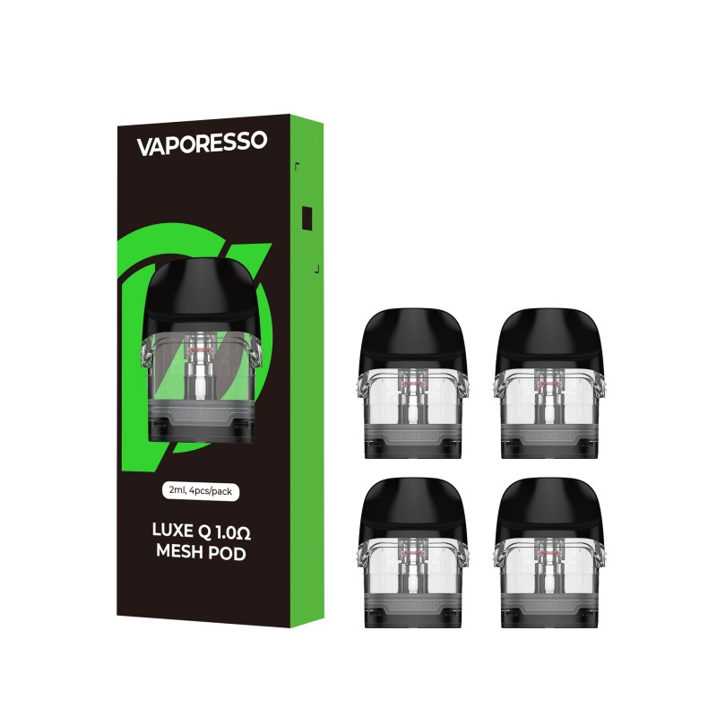 Vaporesso Luxe Q Mesh Replacement Pod | 2ml | 4 Pack | 1.0ohm product image