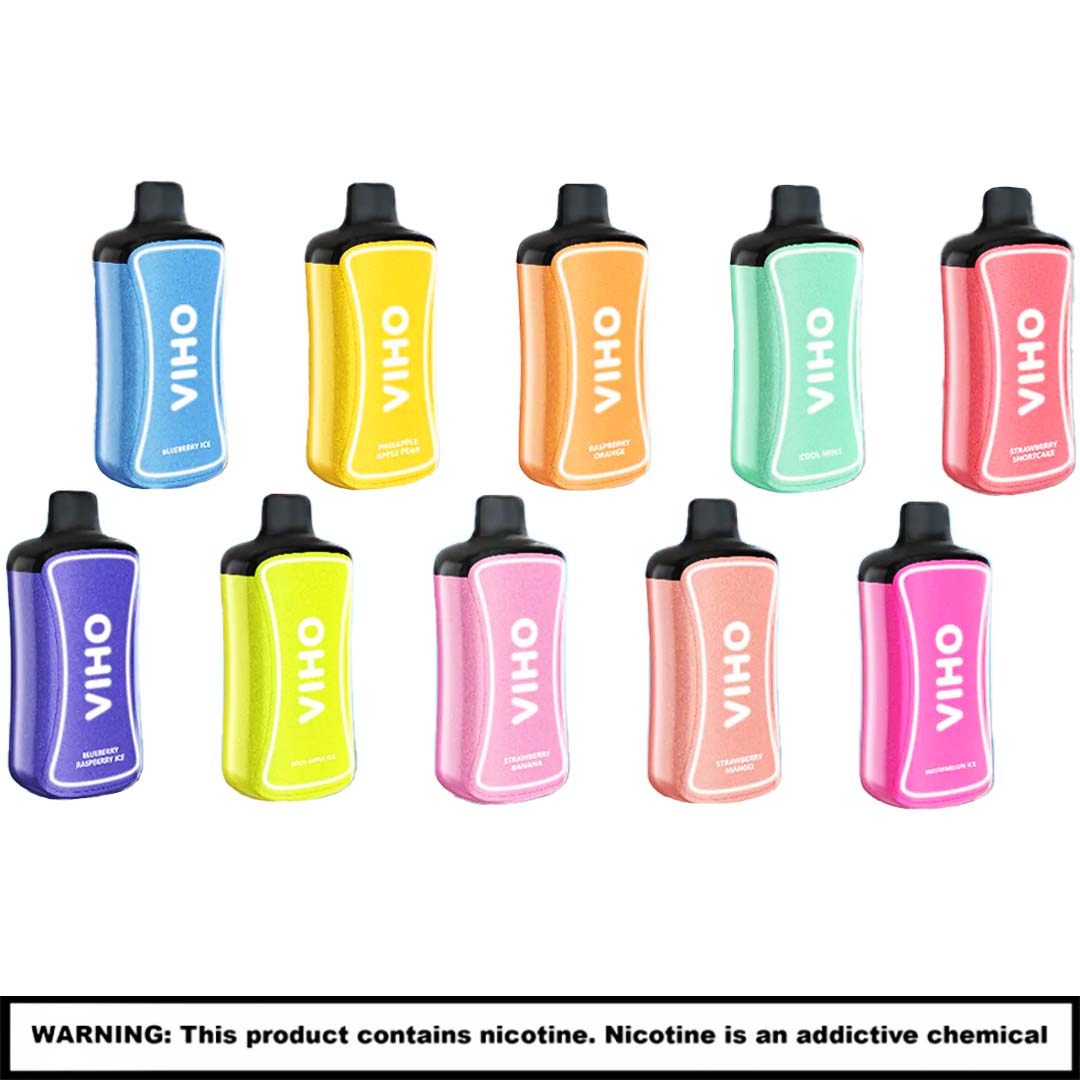 Viho Supercharge Rechargable Disposables | 5% Nicotine | 20000 Puffs | 5 Count Display product image