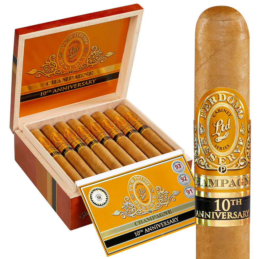 Perdomo 10th Anniversary Champagne Epicure | 25 Count Display product image