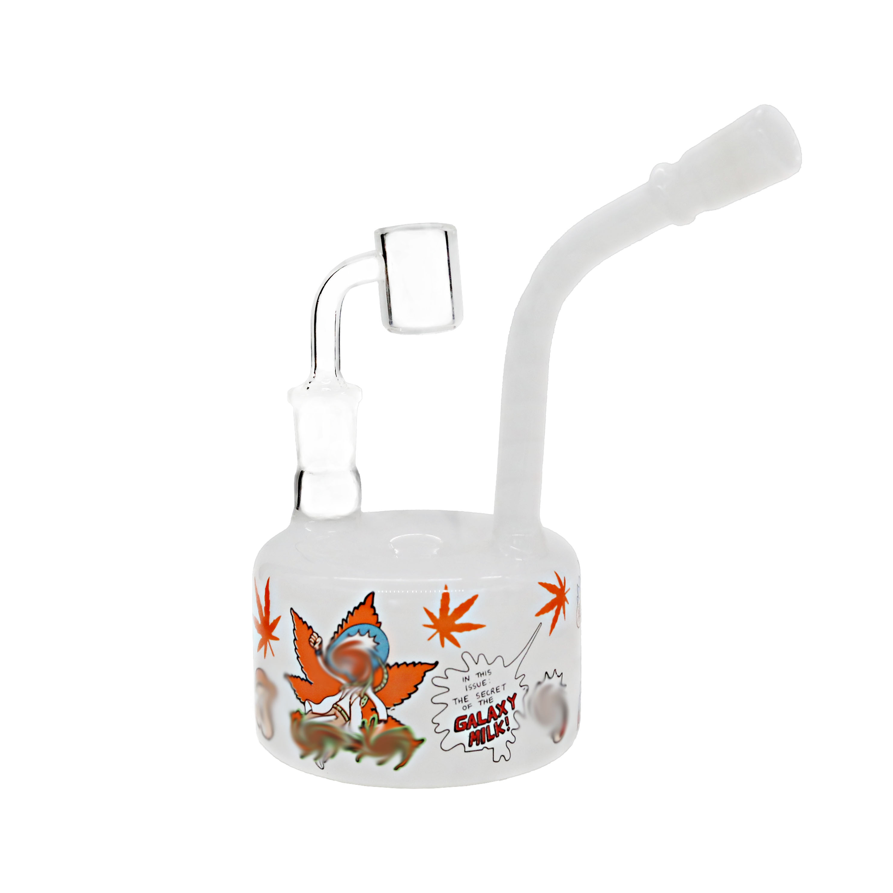  R&M Design Frosted Waterpipe (WP2805) | 7 inch | Assorted Colors product image