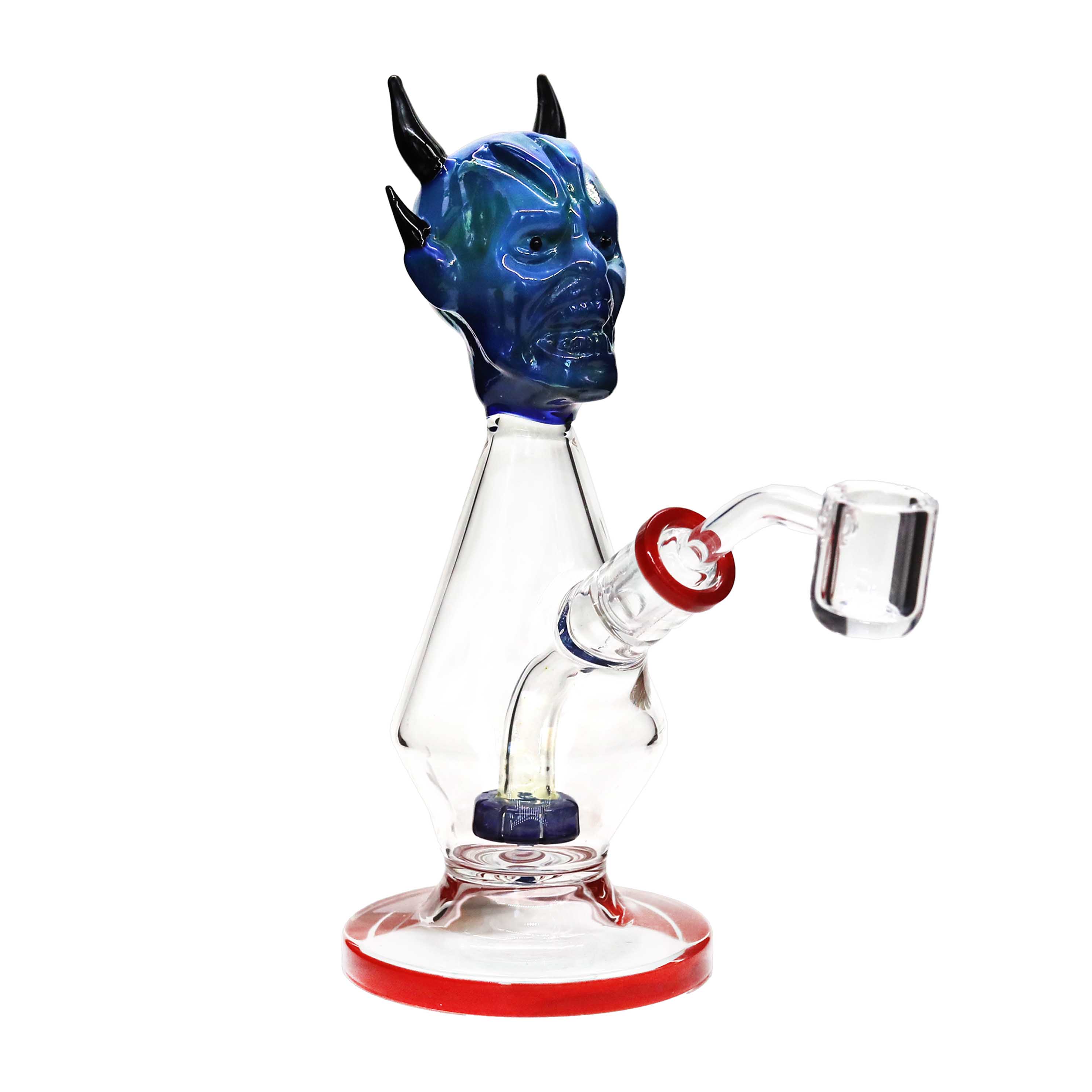 Devil Head Waterpipe (WP3132) | 6 inch | Assorted Colors product image