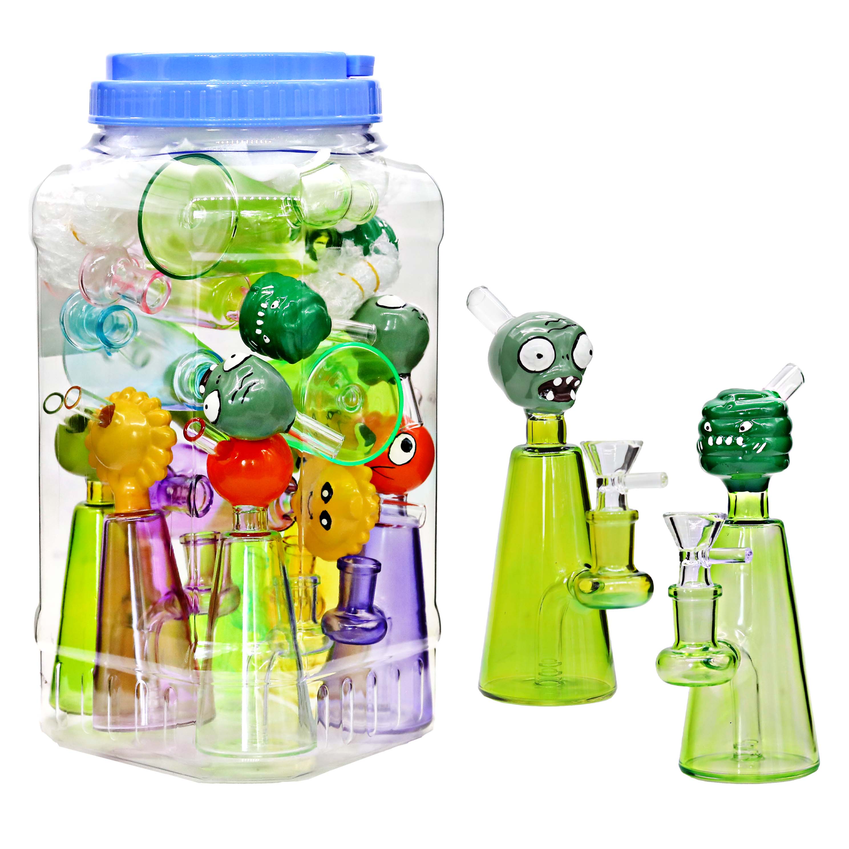 R&M Character Waterpipe (WPM0039) | 7 inch | 12 Count Display product image