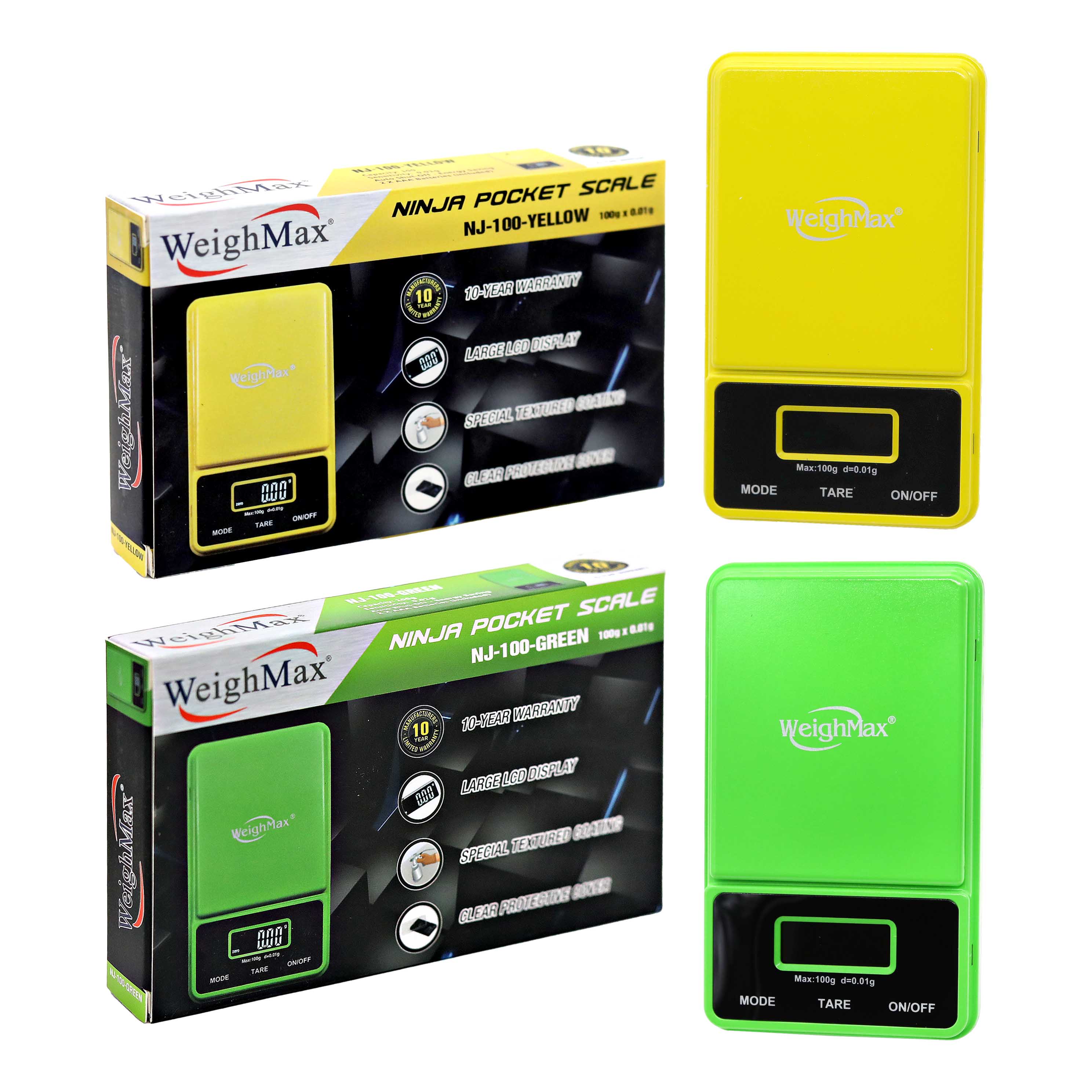 Weighmax Ninja Nj-100 Pocket Scale | 100x0.01g product image