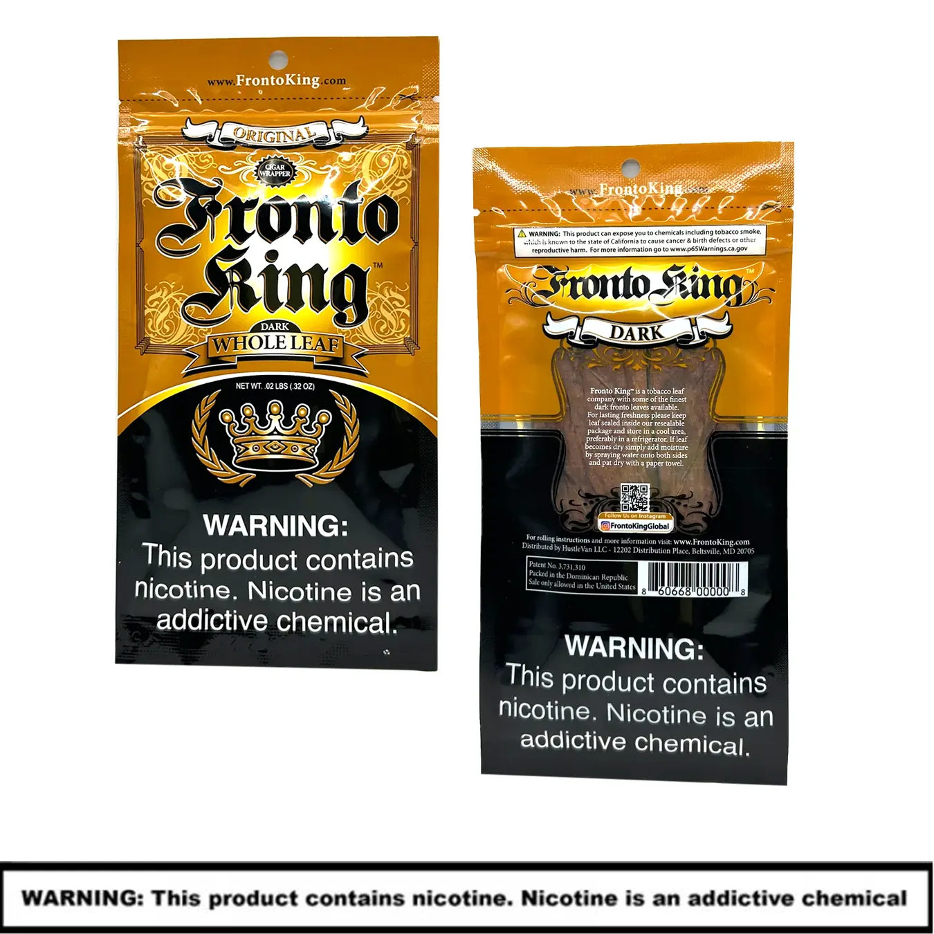 Whole Fronto King Dark Whole Leaf | 12 Count Display product image