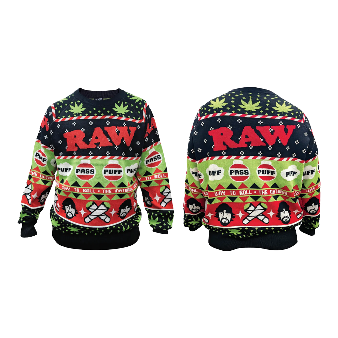 Raw Christmas Logos Sweater Hoodie product image