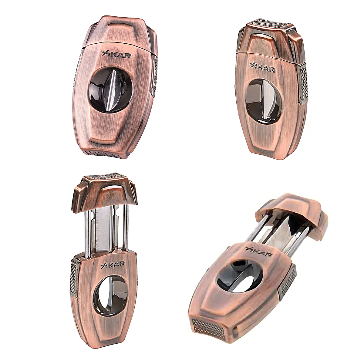 Xikar VX2 V-Cut XI-157BZ Cigar Cutters | Bronze product image