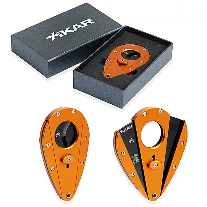 Xikar Xi1 XI-100ORB Cigar Cutters | Orange-Black product image