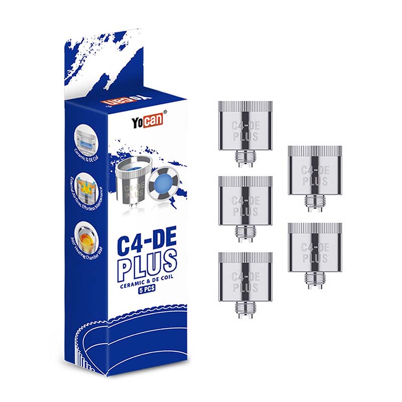 Yocan C4-DE Plus Ceramic Coils | 5 Pack product image