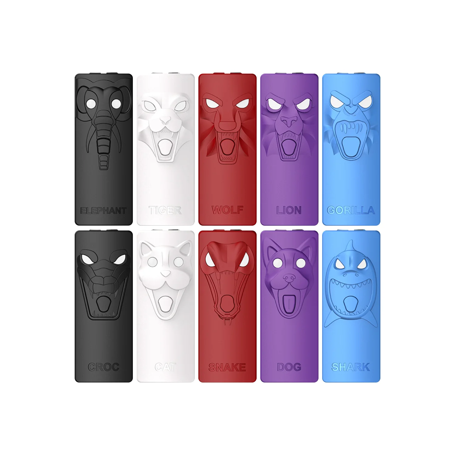 Yocan Kodo Animal Series Cartridge 510 Battery | 900mah | 10 Count Display | Assorted Colors product image