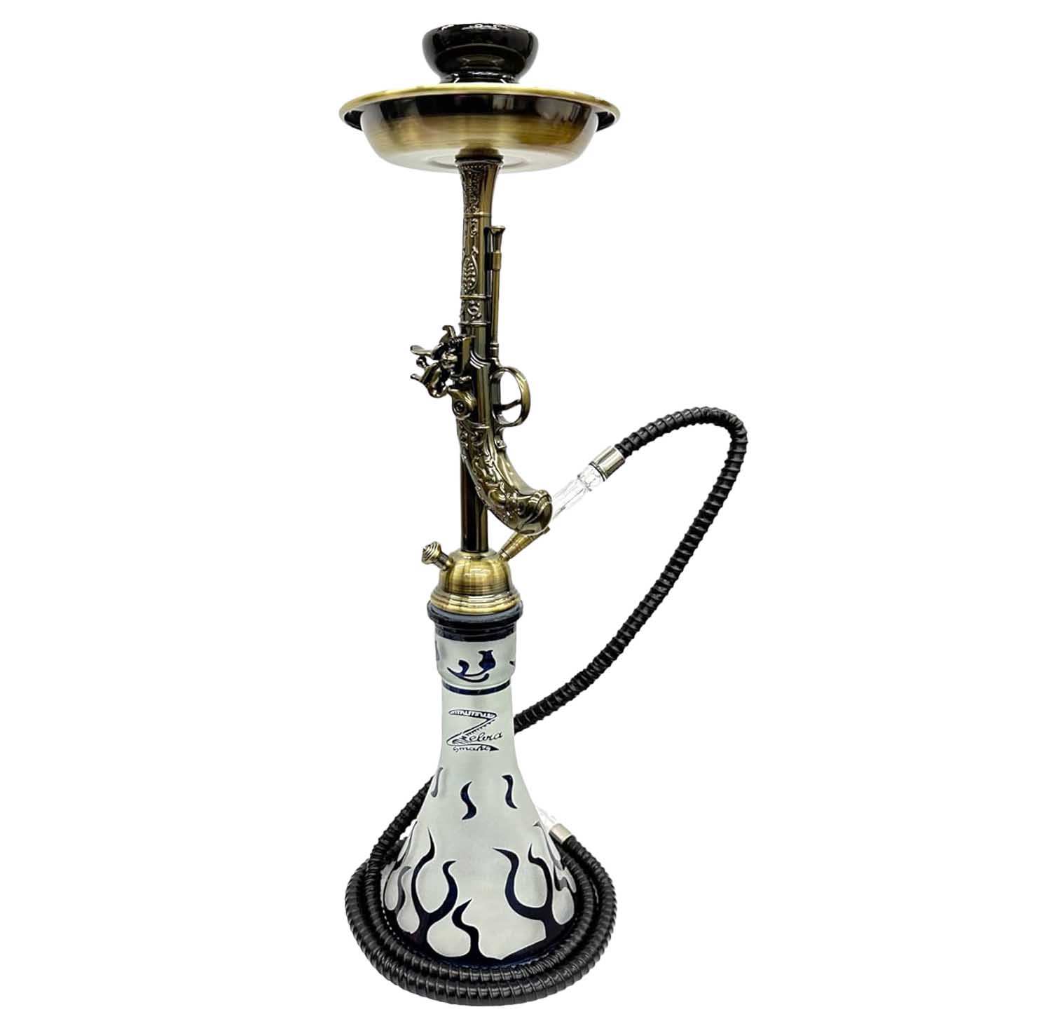 Zebra Wildwest 1 Hose Hookah | 29 Inches | Assorted Colors product image