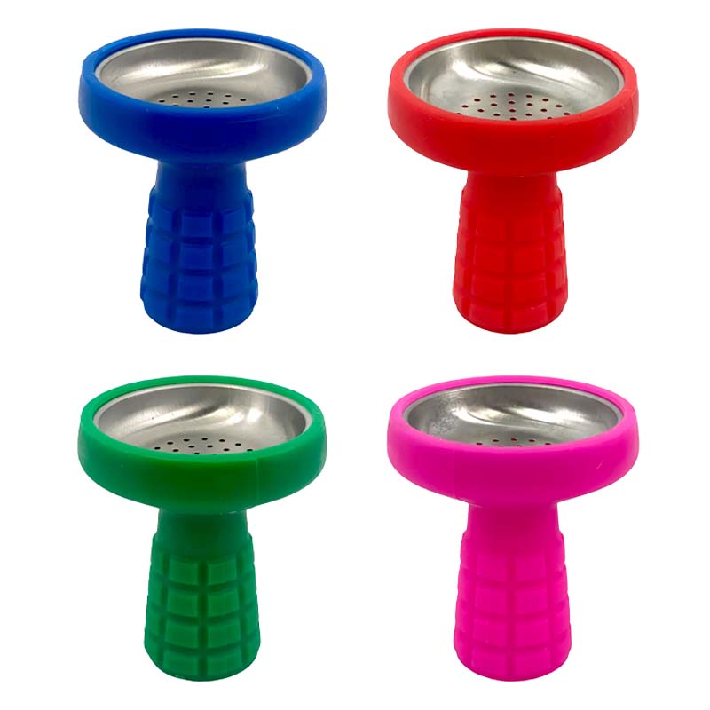 Zebra Silicone Screen Bowl Heat Management Metal Bowl Kit (P-3) | Assorted Colors product image