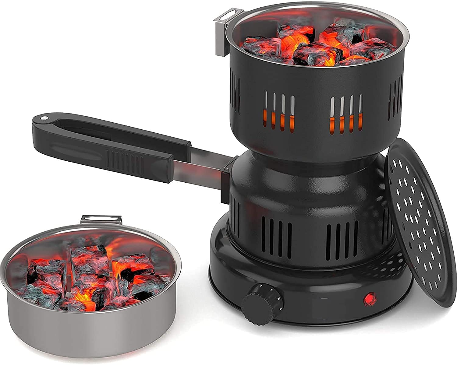 Zebra 'SHISHIANA' Coil Burner With Handle | 650W product image