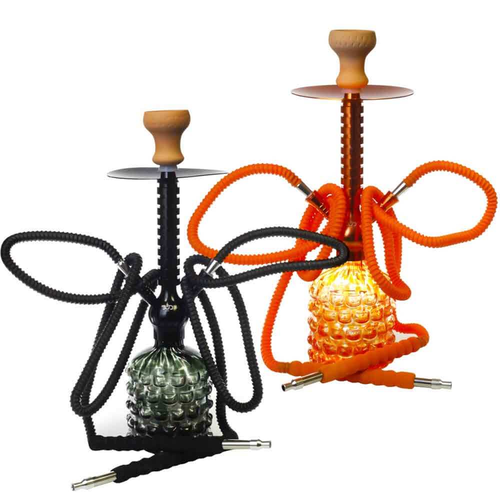 DUD Pineapple Bubby Hookah | 2 Hose | 20 inch | Assorted Colors product image