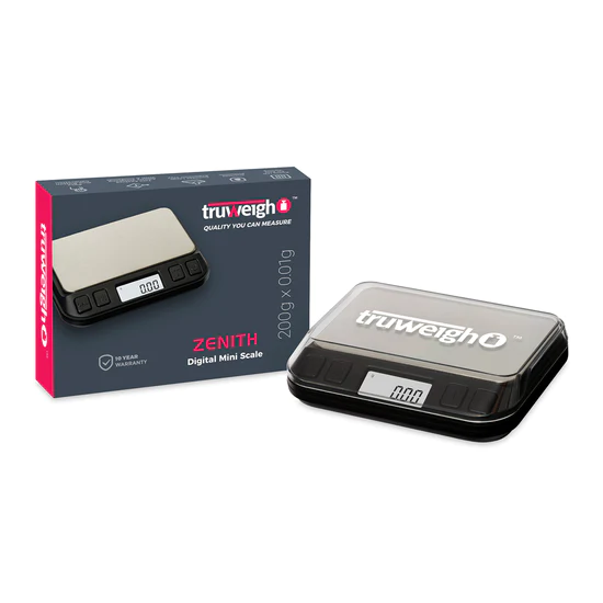 Truweigh Zenith Digital Mini Scale | 200gx0.01g | Black product image