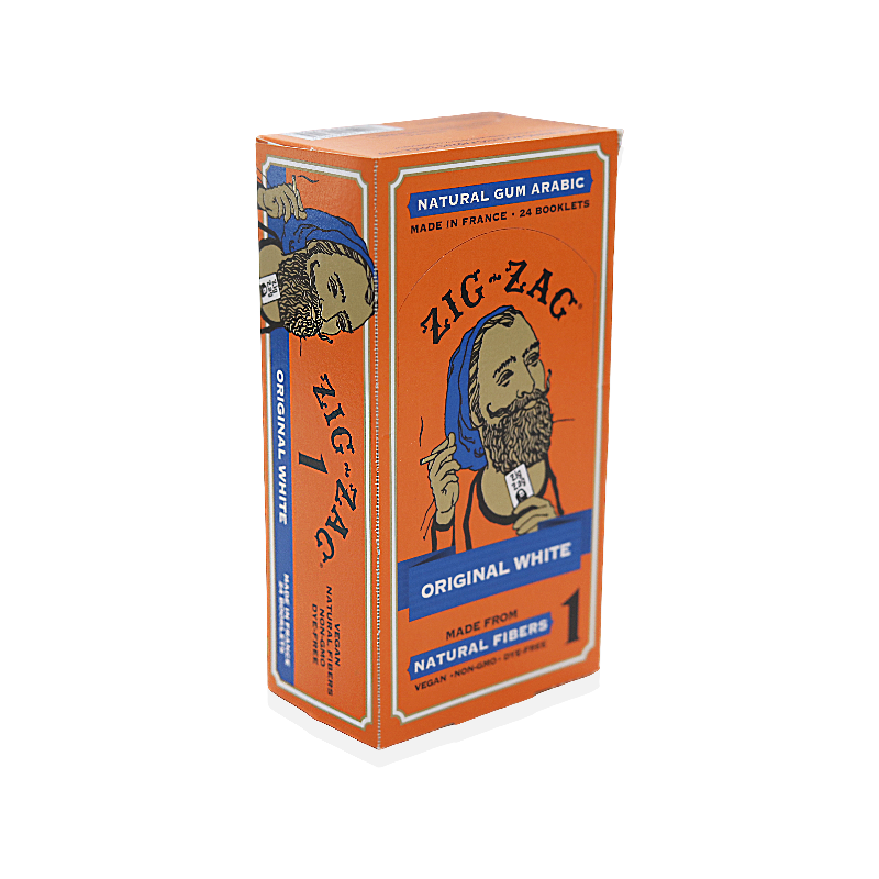 Zig Zag Rolling Papers | 24 Count Display | Original product image