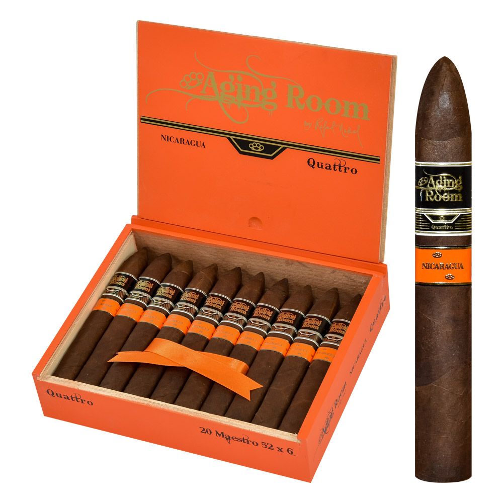 Aging Room Quattro Nicaragua Maestro Box | 20 Count display product image