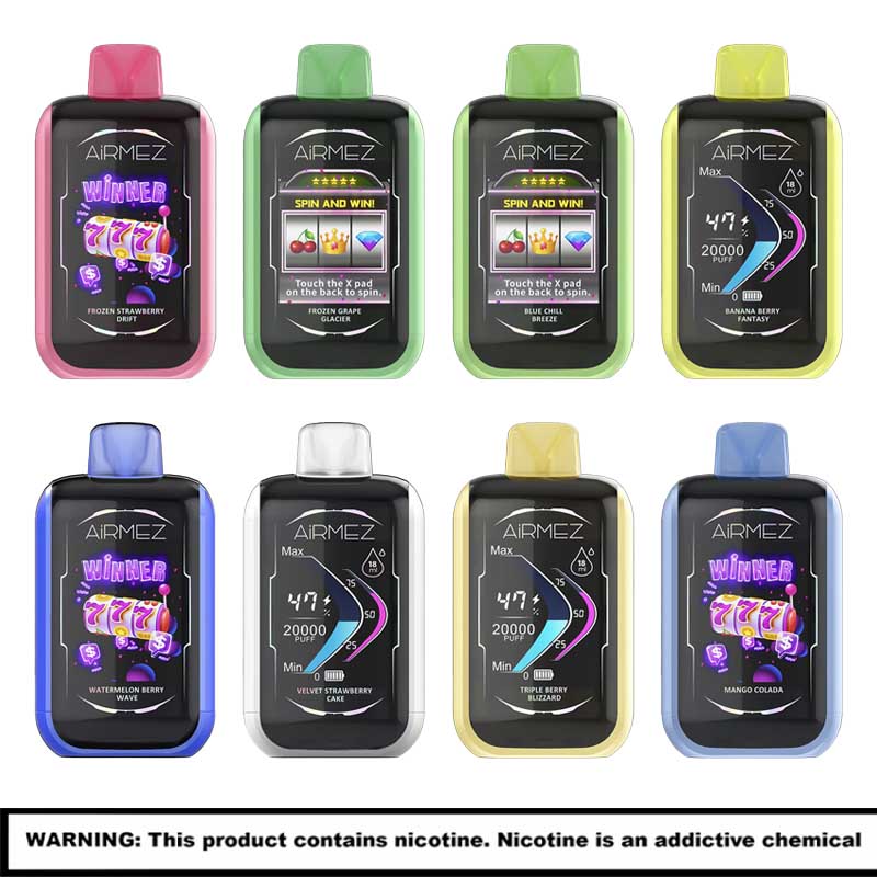 Matrix Airmez 25000K Disposables | 5% Nicotine | 25000 Puffs | 5 Count Display product image