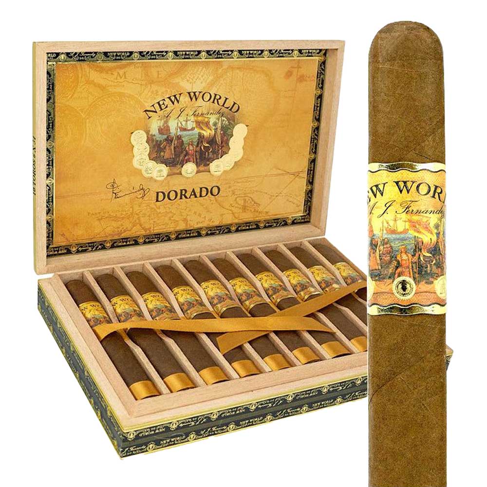 AJ Fernandez | New World Dorado Toro | 10 Count display product image