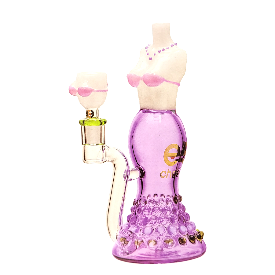 Cheech Bikini Bombshell Female Figure Waterpipe (CHE-378) | 10 inch | Assorted Colors product image