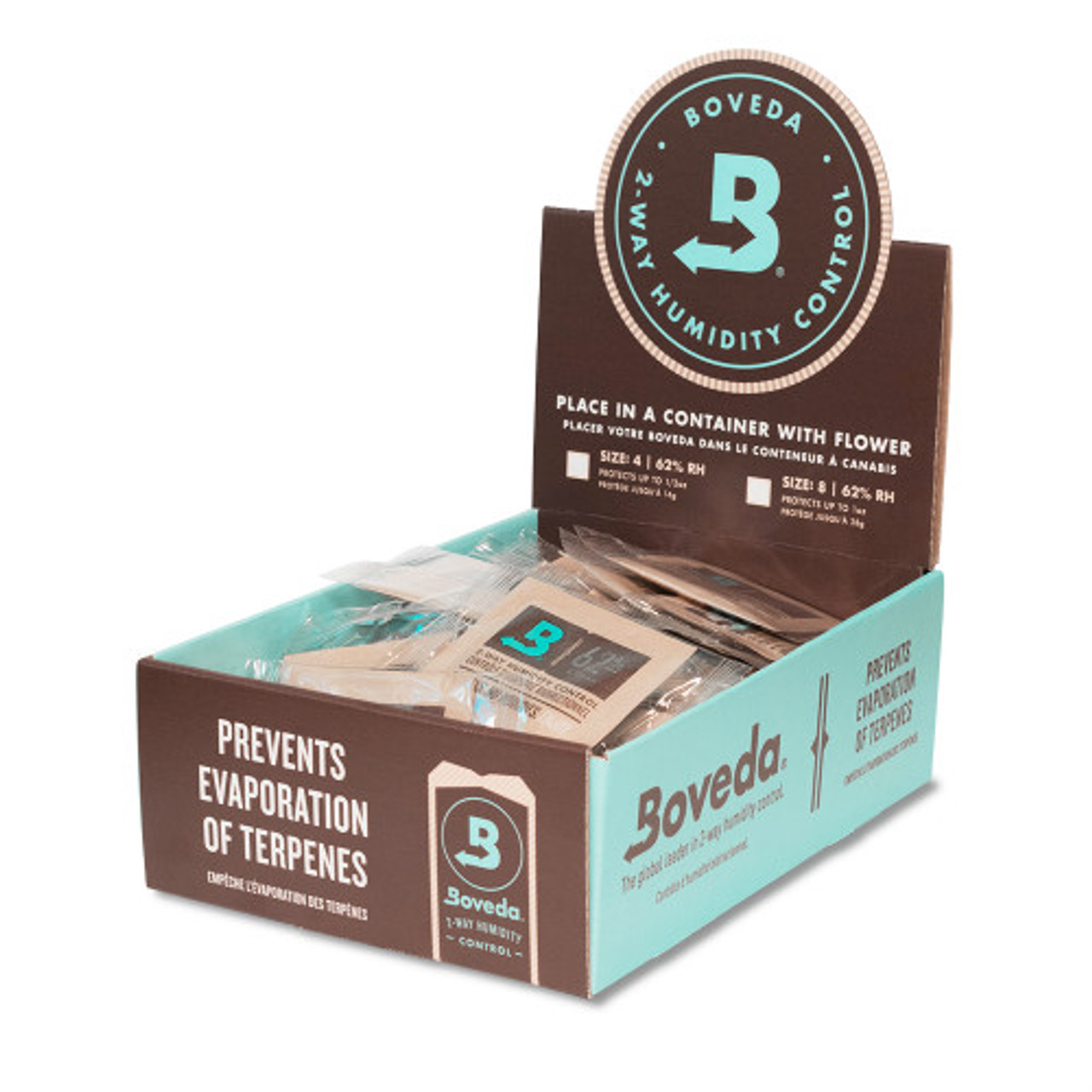 Boveda Humidi Pack 62% | 67g | 100 Count Display product image