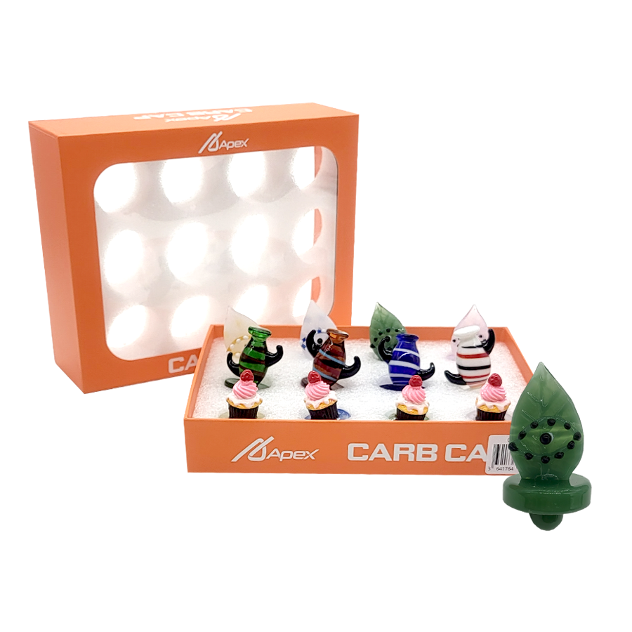 Apex Carb Caps (CCP-800) | 12 Count Display | Assorted Designs product image