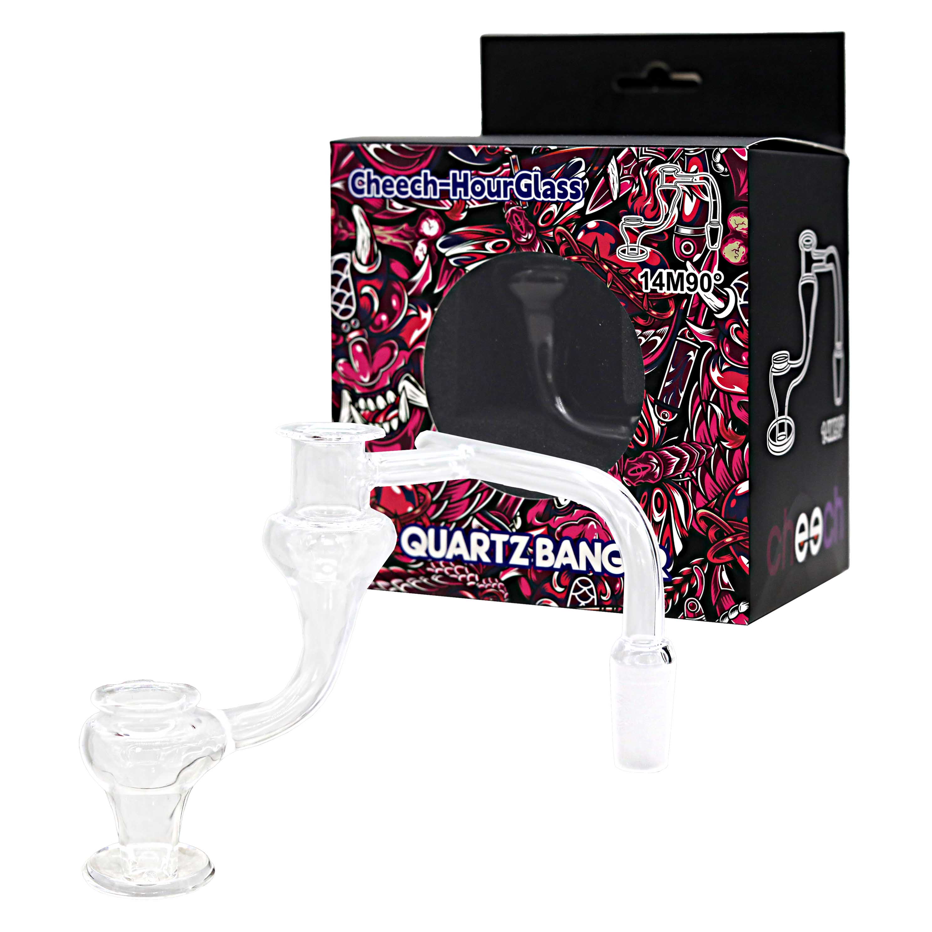 Cheech 90 Degree Double Ball Banger | 14mm | Male product image