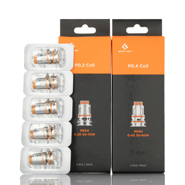 Geekvape Replacement Coils | P-Series | 5 Pack | Meshed 0.4ohm product image