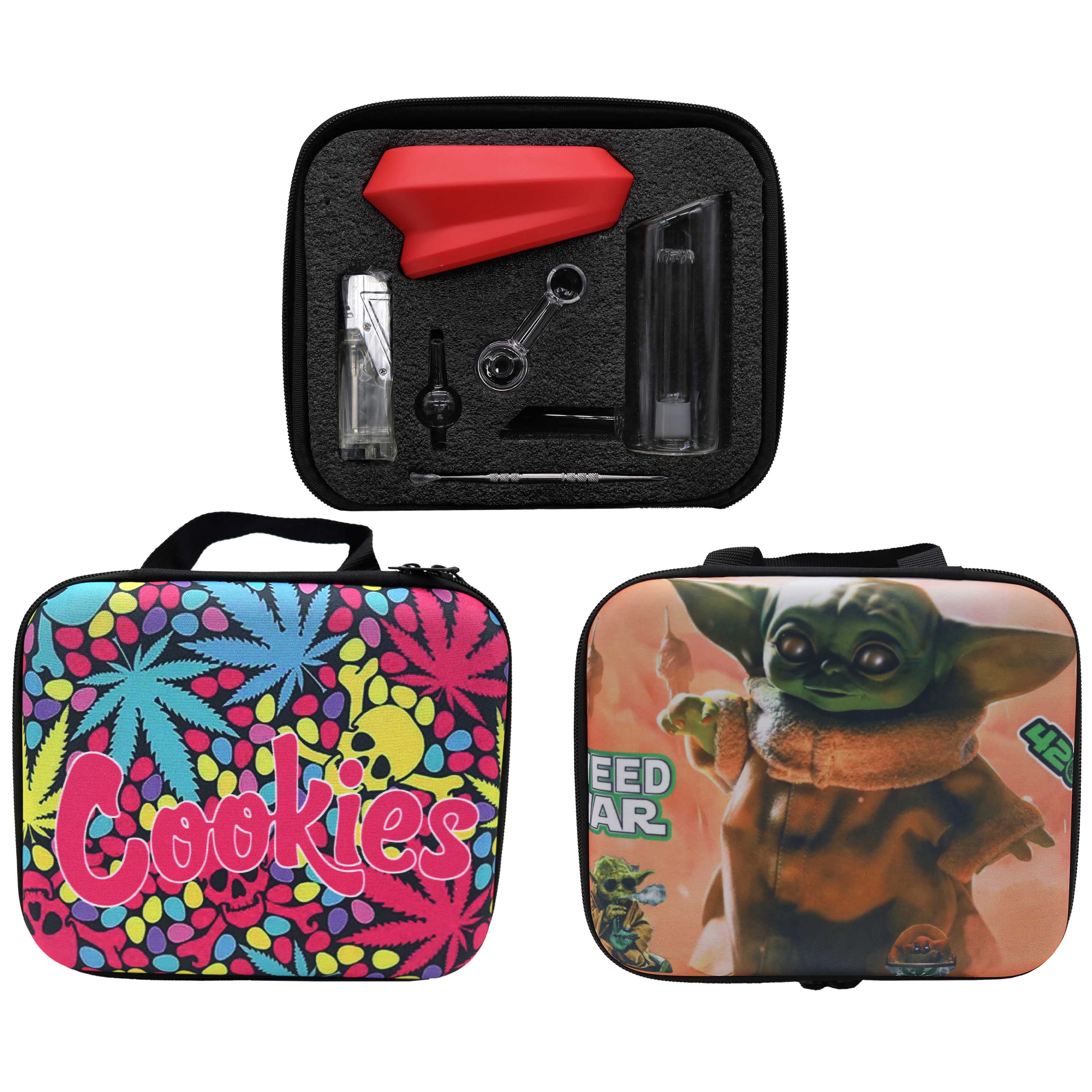 Cold Start Waterpipe Kit (RIG-100) | 10 inch | Assorted Designs product image