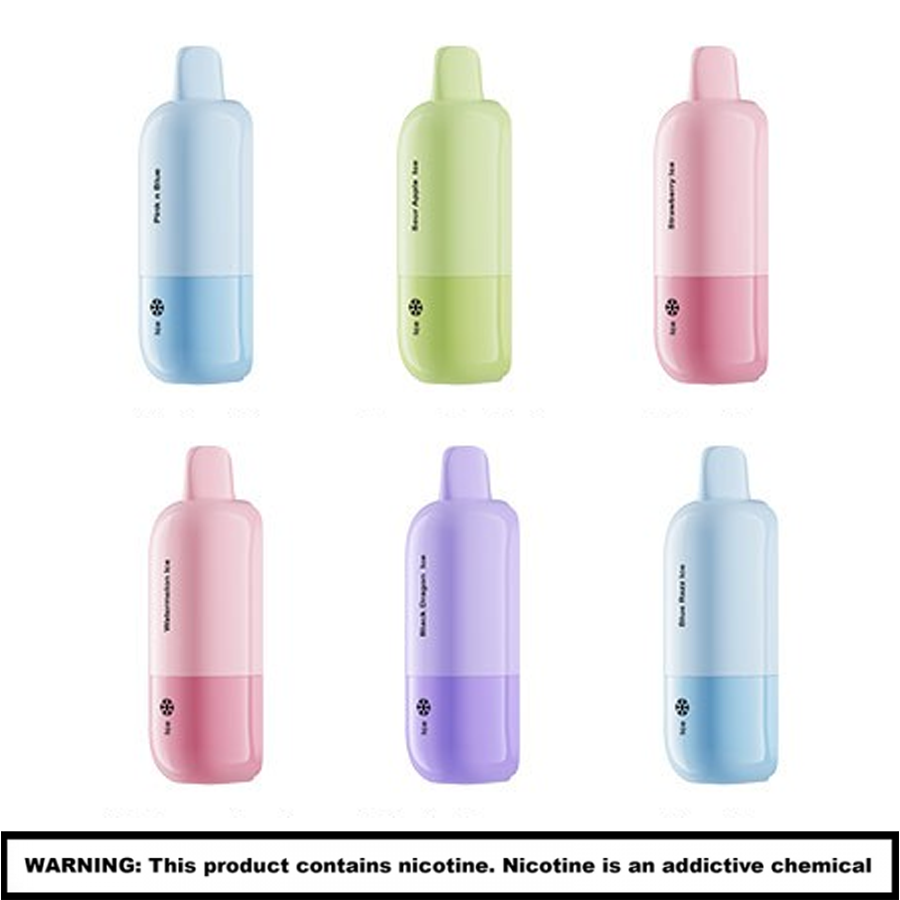 Nexa Flex Coolness Edition Disposables Pod | 5% Nicotine | 30000 Puffs | 2 Pack | 5 Count Display product image