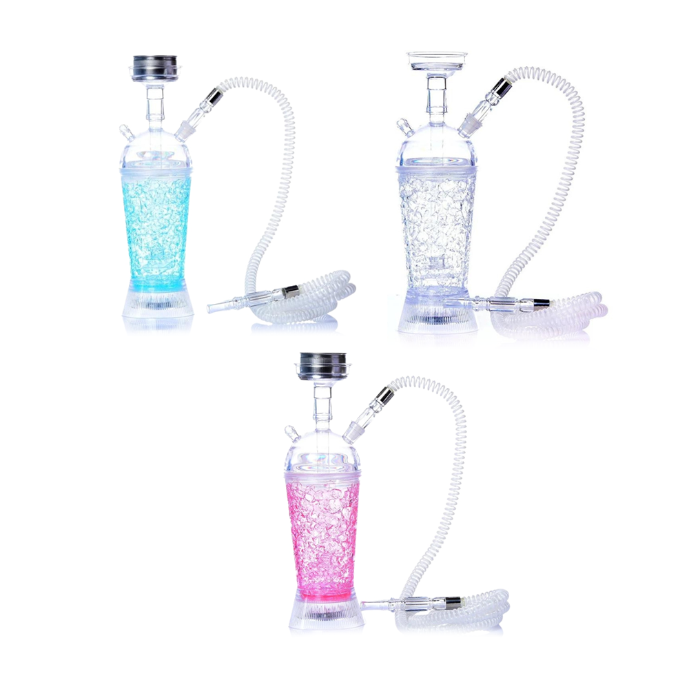 AGNI Smoke And Enjoy Teeny Cup Hookah | 12 inch | Assorted Colors product image