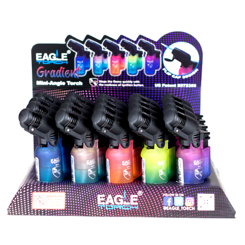 Eagle Torch Mini Angle Torch Lighter (PT116G) | 20 Count Display | Gradient product image