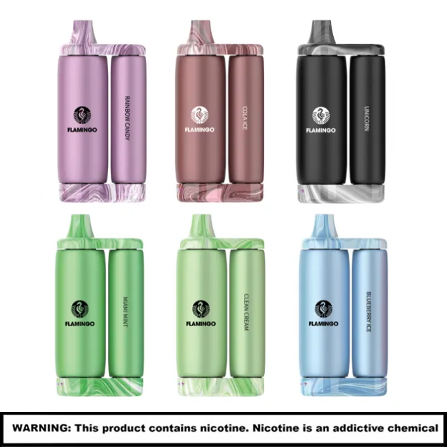 FLAMINGO SKB25000 Rechargable Disposable | 25000 Puffs | 5% Nicotine | 5 Count Display product image