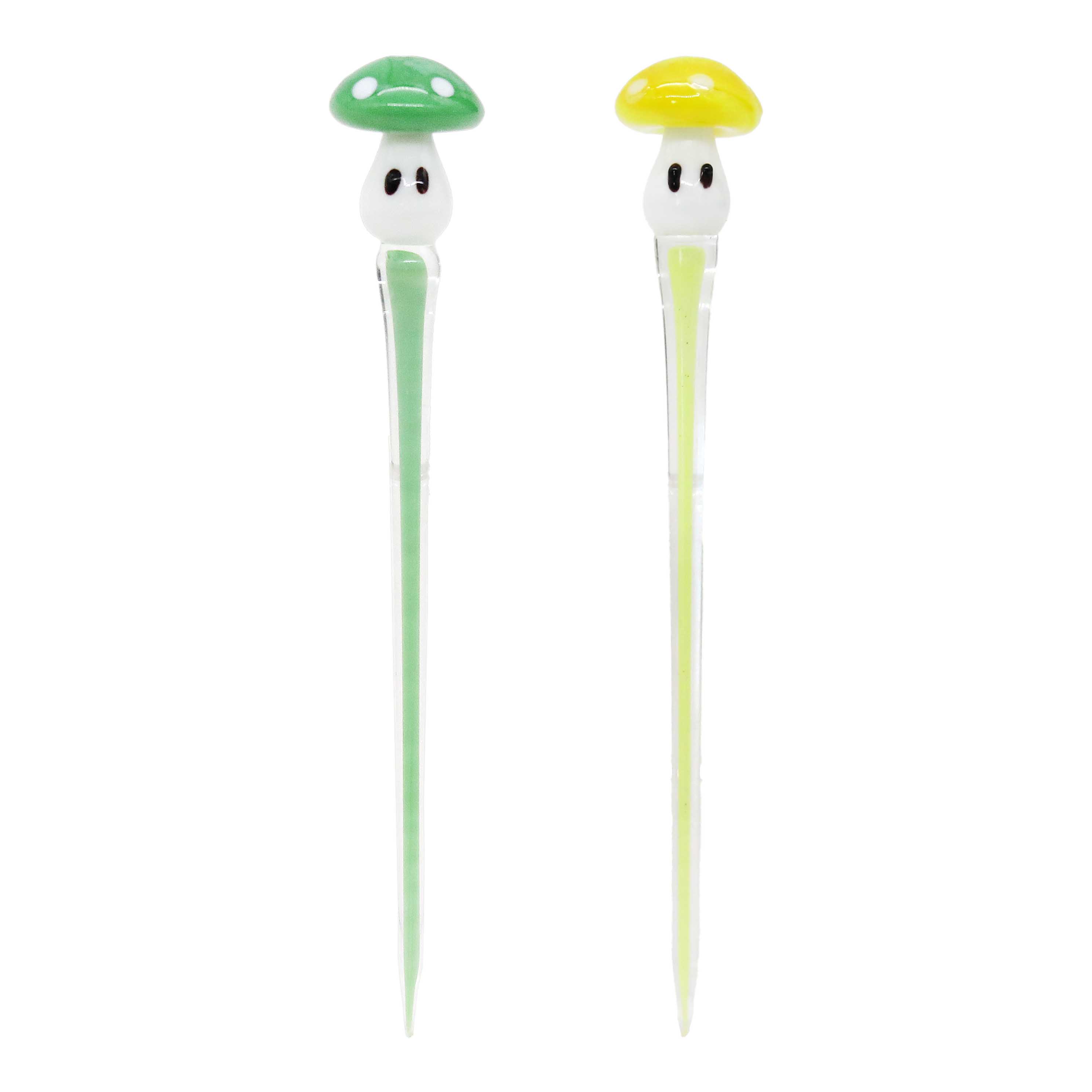 Mini Mushroom Glass Dabber (GD-35) | Assorted Colors product image