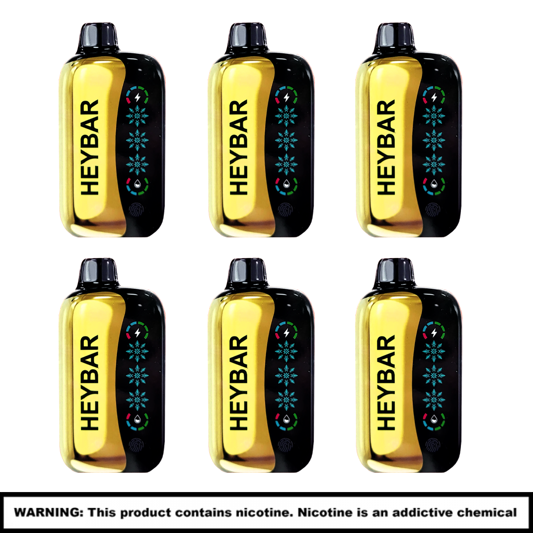 HEYBAR Smart Touch | 30000 Puffs | 5mg | 5 Count Display product image