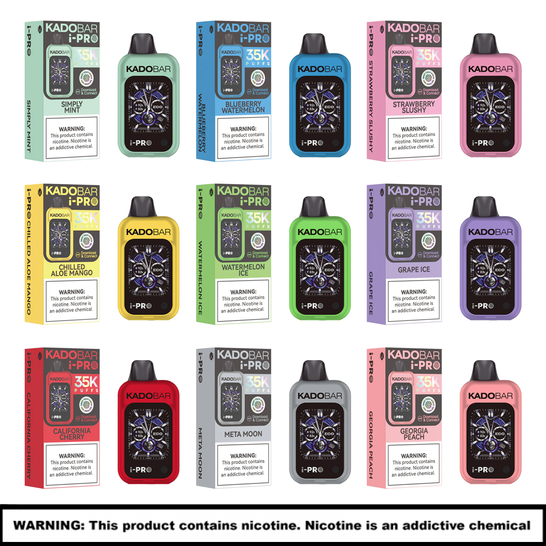 Kado Bar i-Pro Disposable | 5% Nicotine | 35000 Puffs | 5 Count Display product image