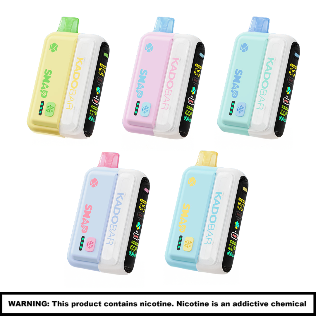 Kado Bar Disposable (Snap Icy Edition) | 5% Nicotine | 25000 Puffs | 5 Count Display product image